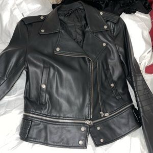 Leather jacket